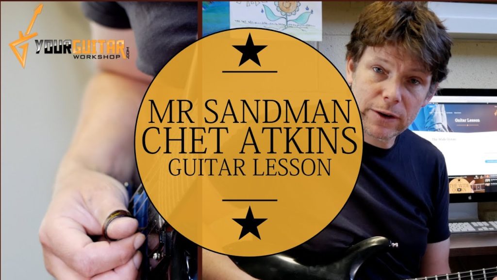 Learn how to play: Mr Sandman Chet Atkins Guitar Lesson with this free and easy step by step guitar tutorial. Tab is available for patrons!