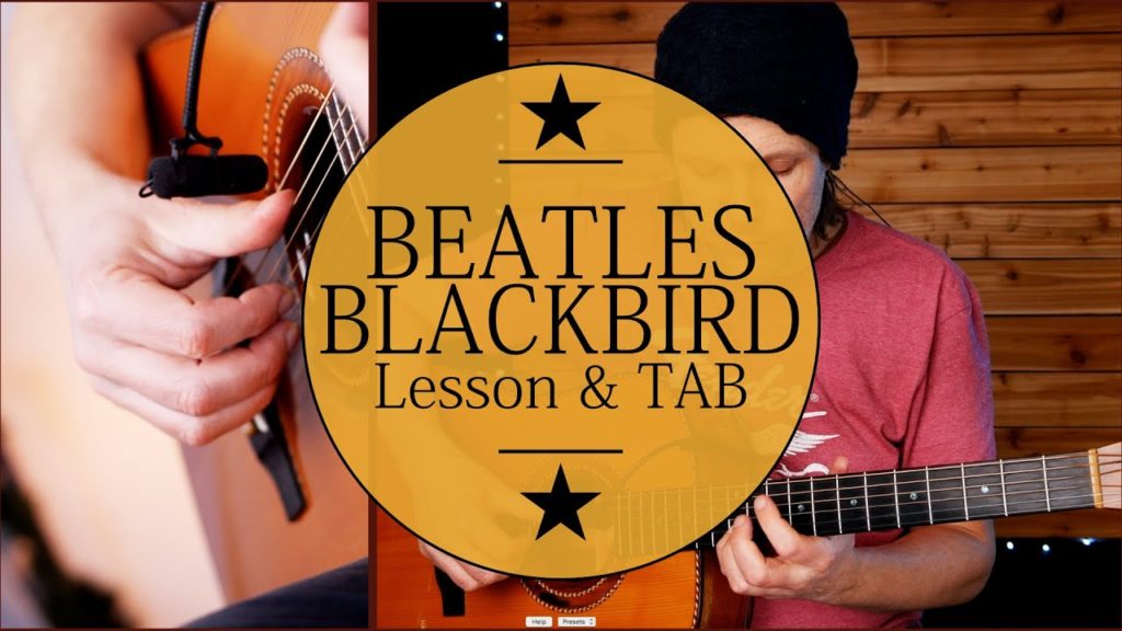 Acoustic Fingerstyle: Beatles Blackbird Guitar Lesson